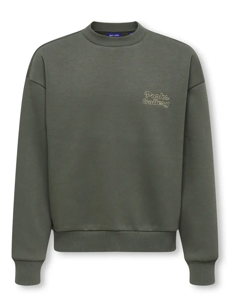 Only & Sons OSJCERES RLX UNION LS CREW - Beluga