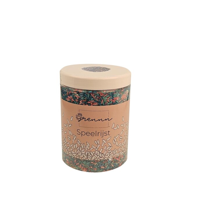 Grennn Grennn speelrijst mermaid mix 750 gram