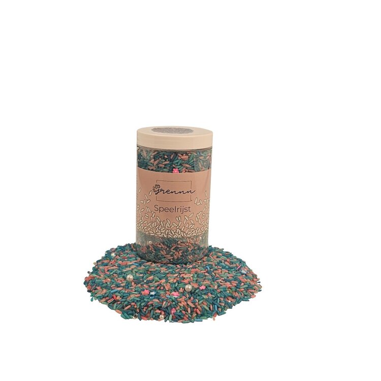 Grennn Grennn speelrijst mermaid mix 750 gram