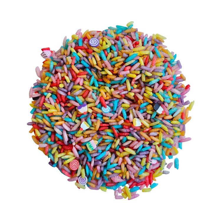Grennn Grennn speelrijst Candy mix 750 gram