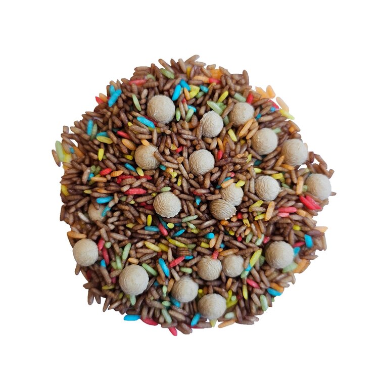 Grennn Grennn speelrijst sint met Grennn mix 750 gram