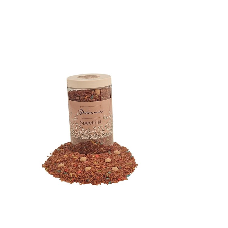 Grennn Grennn speelrijst sint met Grennn mix 750 gram