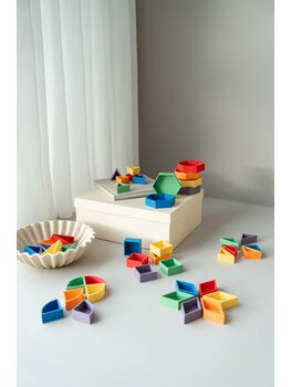 Grennn Grennn speelbakje 'mandigo' diverse kleuren  zeshoekig