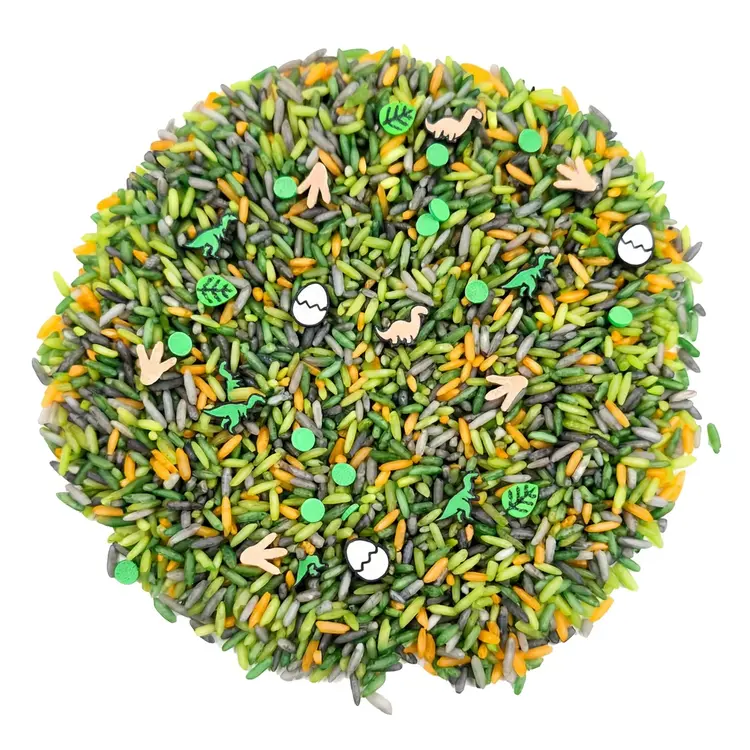 Grennn Grennn speelrijst dino mix 750 gram