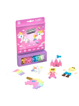 PlusPlus PlusPlus -Eenhoorn puzzle by number