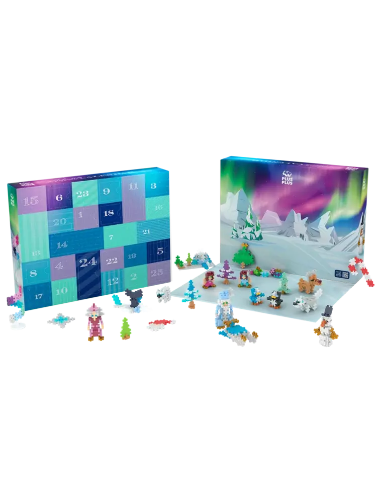 PlusPlus Advent Calendar - Santa's Northern Lights Adventure