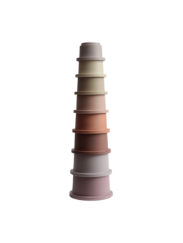 Mushie Mushie - Stacking cup pastel