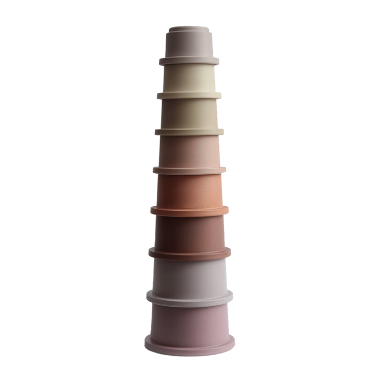 Mushie Mushie - Stacking cup pastel