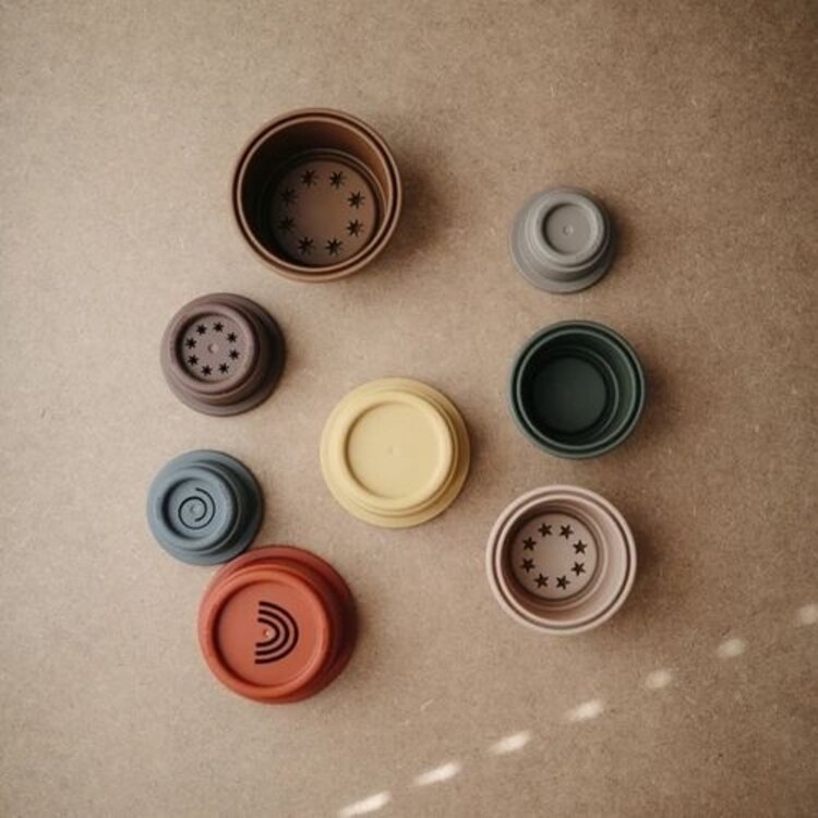 Mushie Mushie - Stacking cup Retro