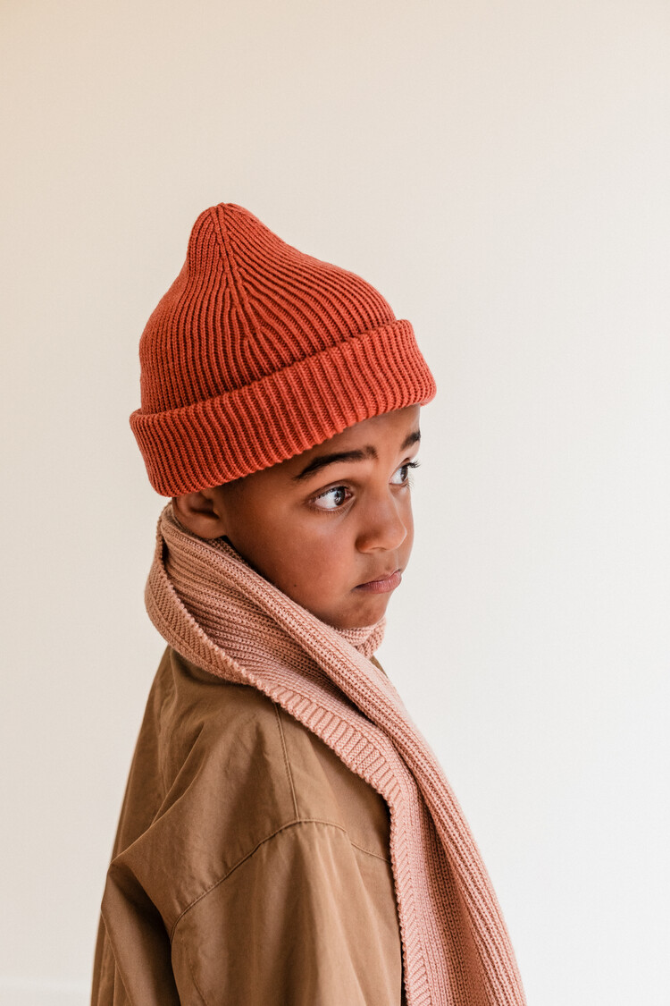 Hvid Hvid - Beanie Fonzie Wild Berry