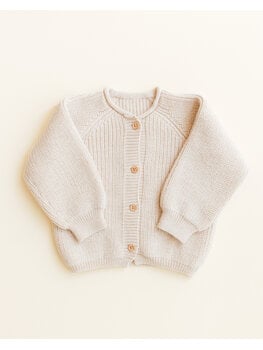 Hvid Cardigan Inga - Cream