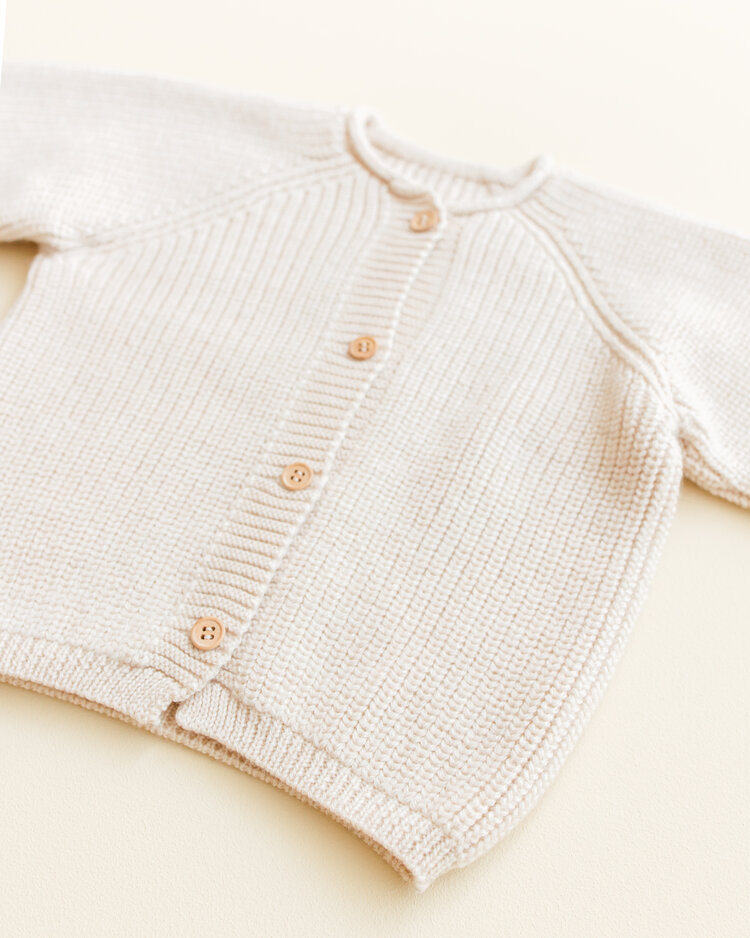 Hvid Cardigan Inga - Cream