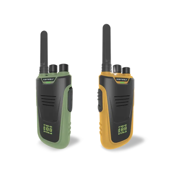Kidywolf KIDYTALK Walkie talkies groen-oranje