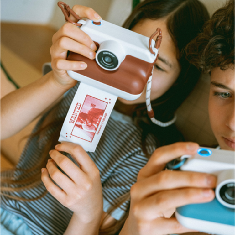 Kidywolf [K-PRINT-RD] K-PRINT Thermische fotoprinter bordeauxrood