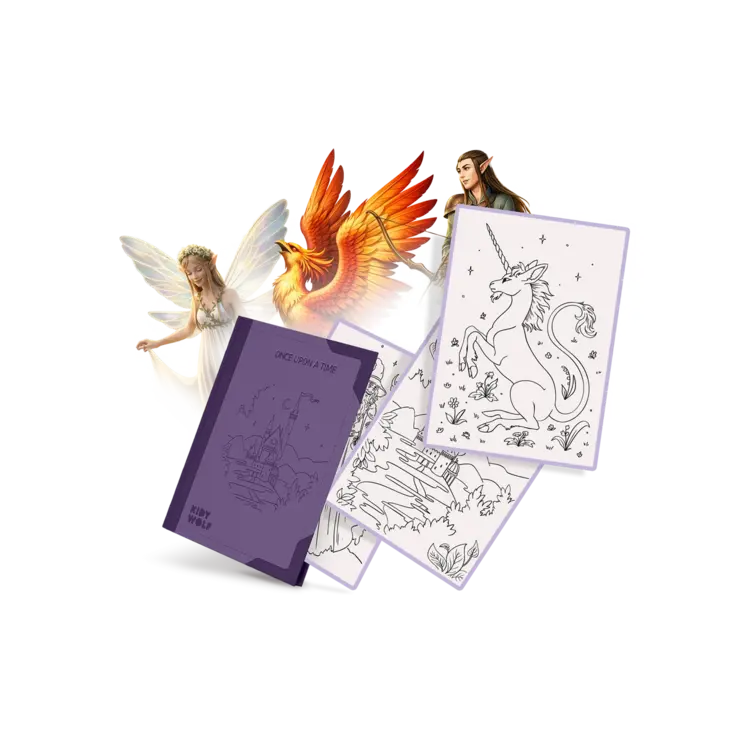 Kidywolf KIDYDRAW-REFILL8 - Once upon a time