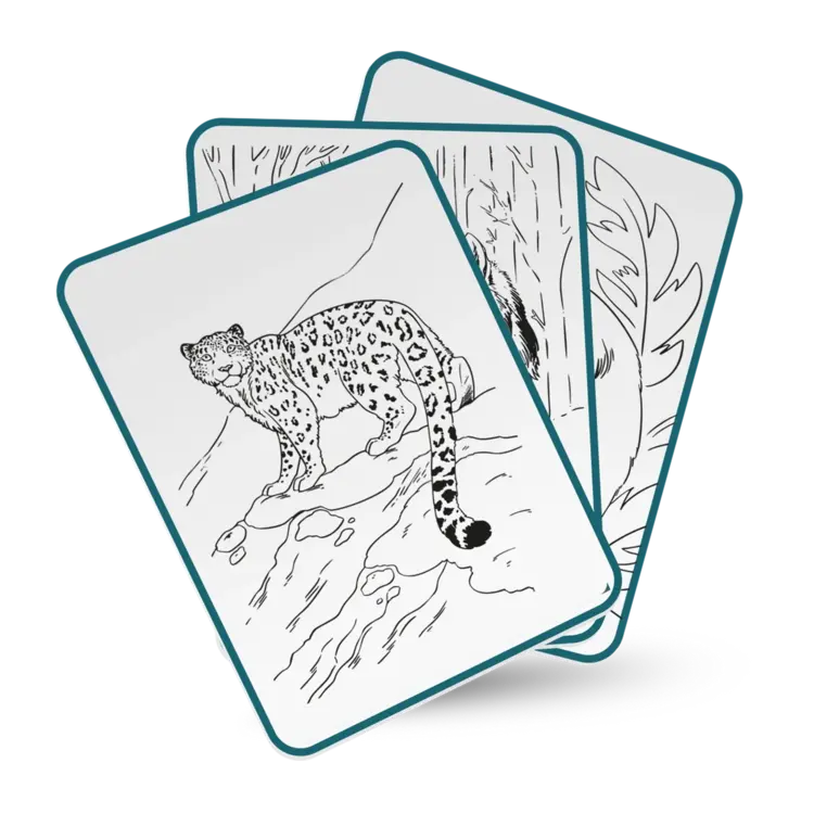 Kidywolf KIDYDRAW-PAD Verlichte tekentafel 8 jaar - ANIMALS