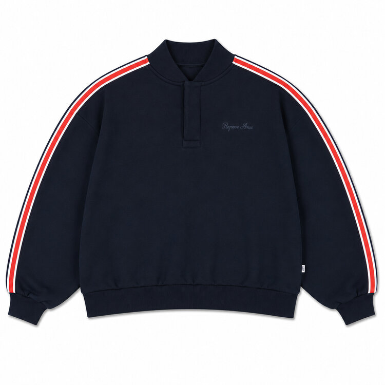 Repose AMS Button front sweater
