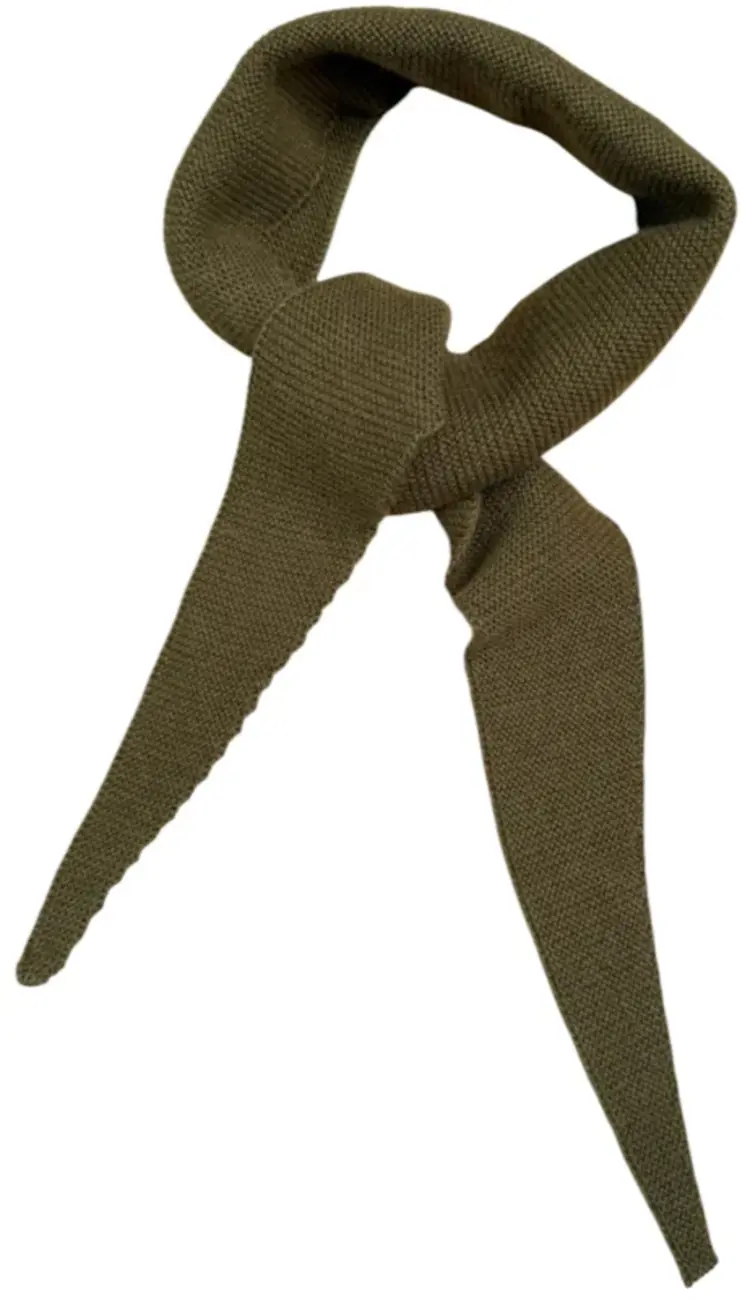 ByBjor ByBjor - Mini Wool Scarf - Olive
