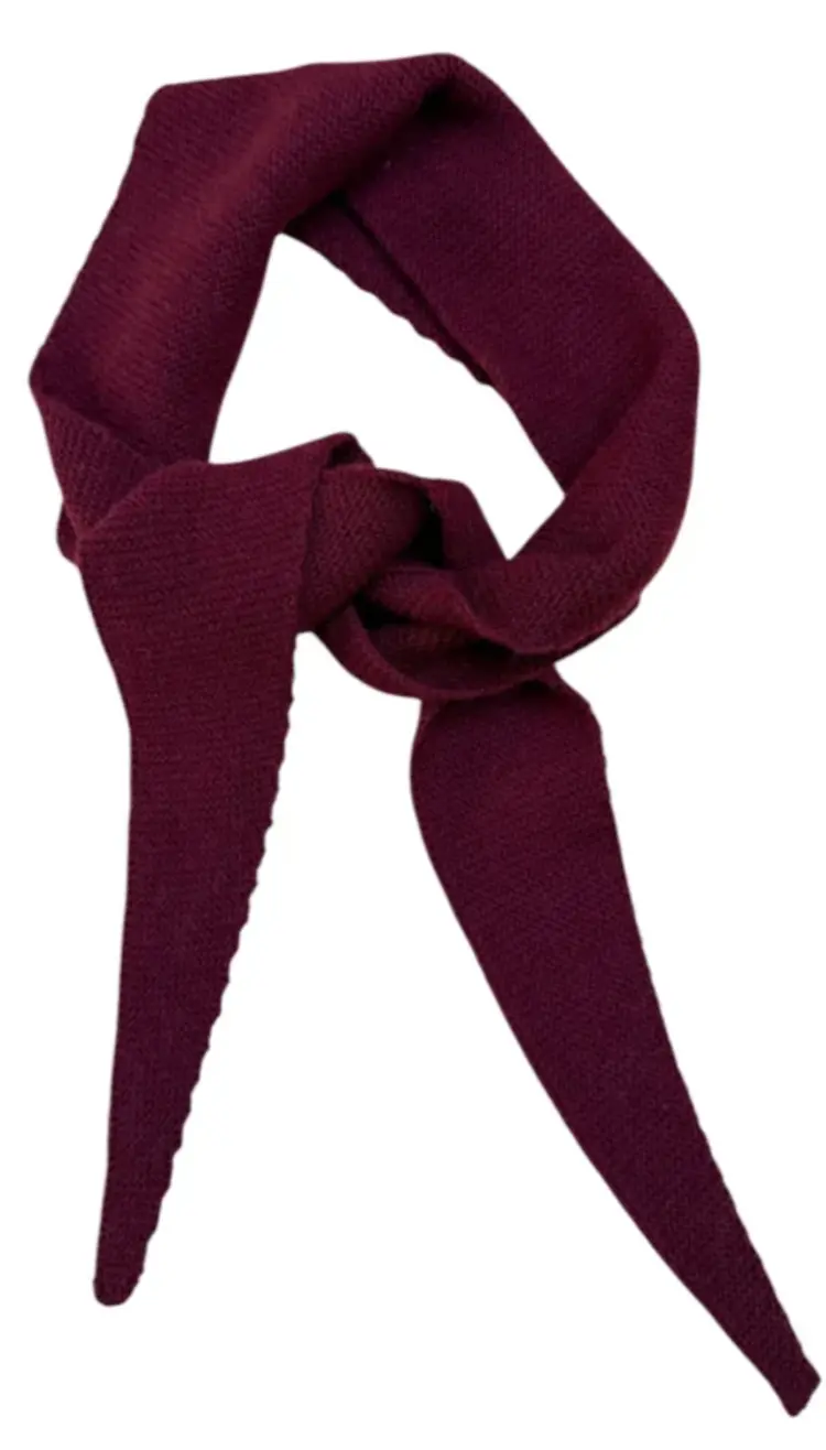 ByBjor ByBjor - Mini Wool Scarf - Burgundy