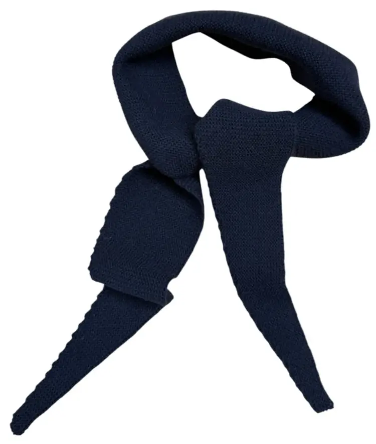 ByBjor ByBjor - Mini Wool Scarf - Dark Blue