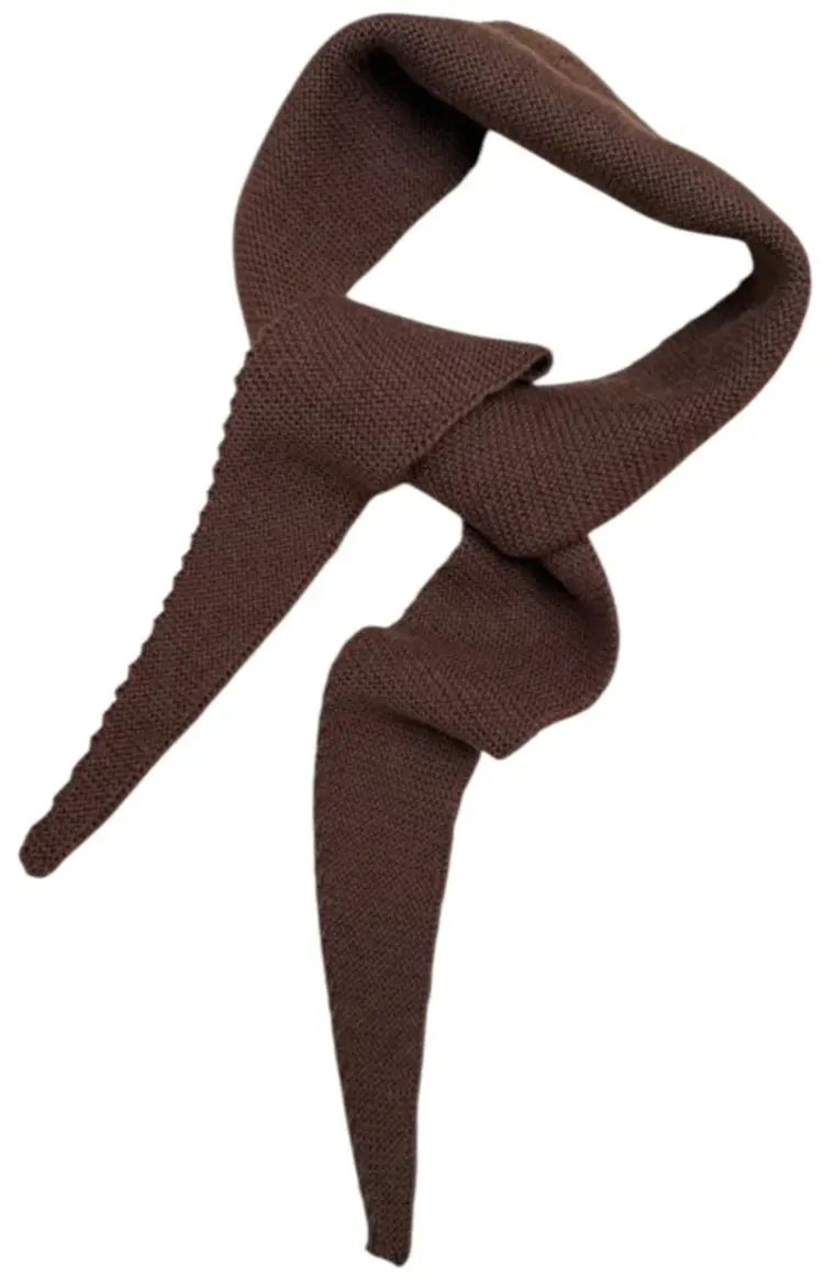 ByBjor ByBjor - Mini Wool Scarf - Coffee