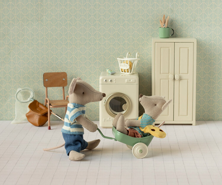 Maileg 17-6101-00 Little brother mouse with bag