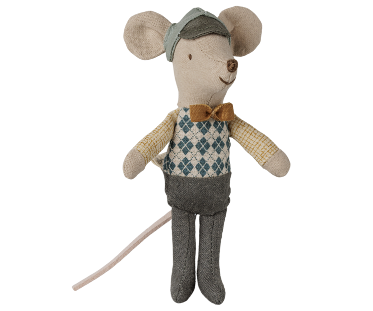 Maileg 17-6117-00 Driver mouse, Little brother