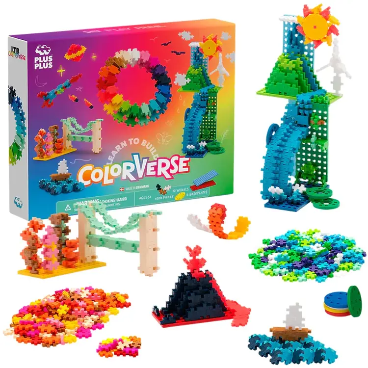 PlusPlus Learn to build Colorverse - 1000 st