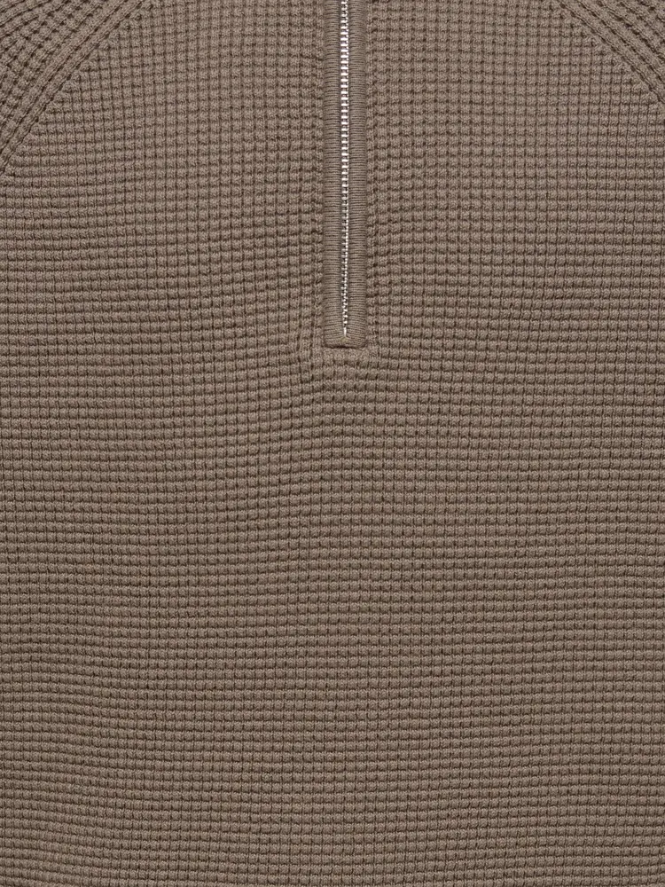 Only & Sons OSJFISCHER LS HALF ZIP KNIT - Falcon