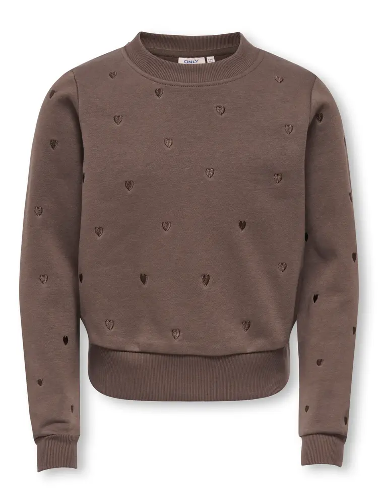 Only KOGATIKA L/S EMB HEART - Bracken