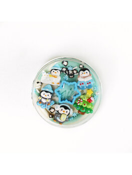 Invitation to Imagine Penguins in the Snow Surprise Pot