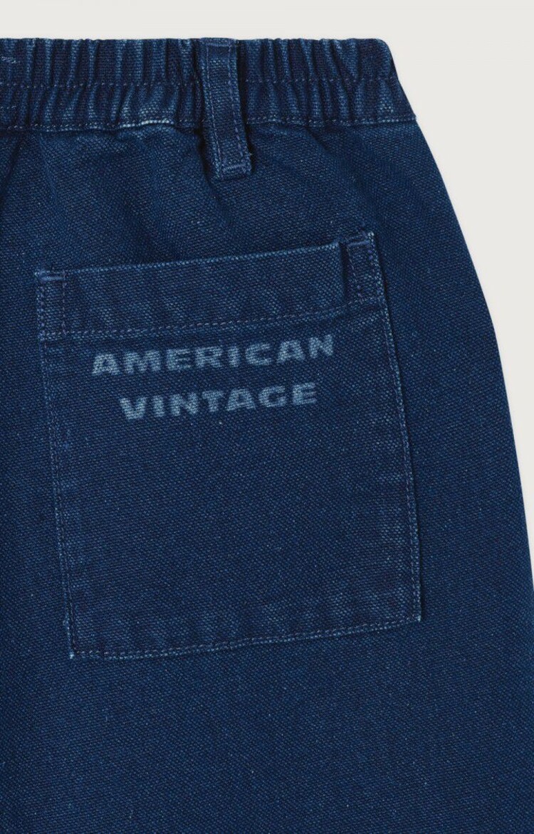 American Vintage COMOW JEANS - Blue Brut
