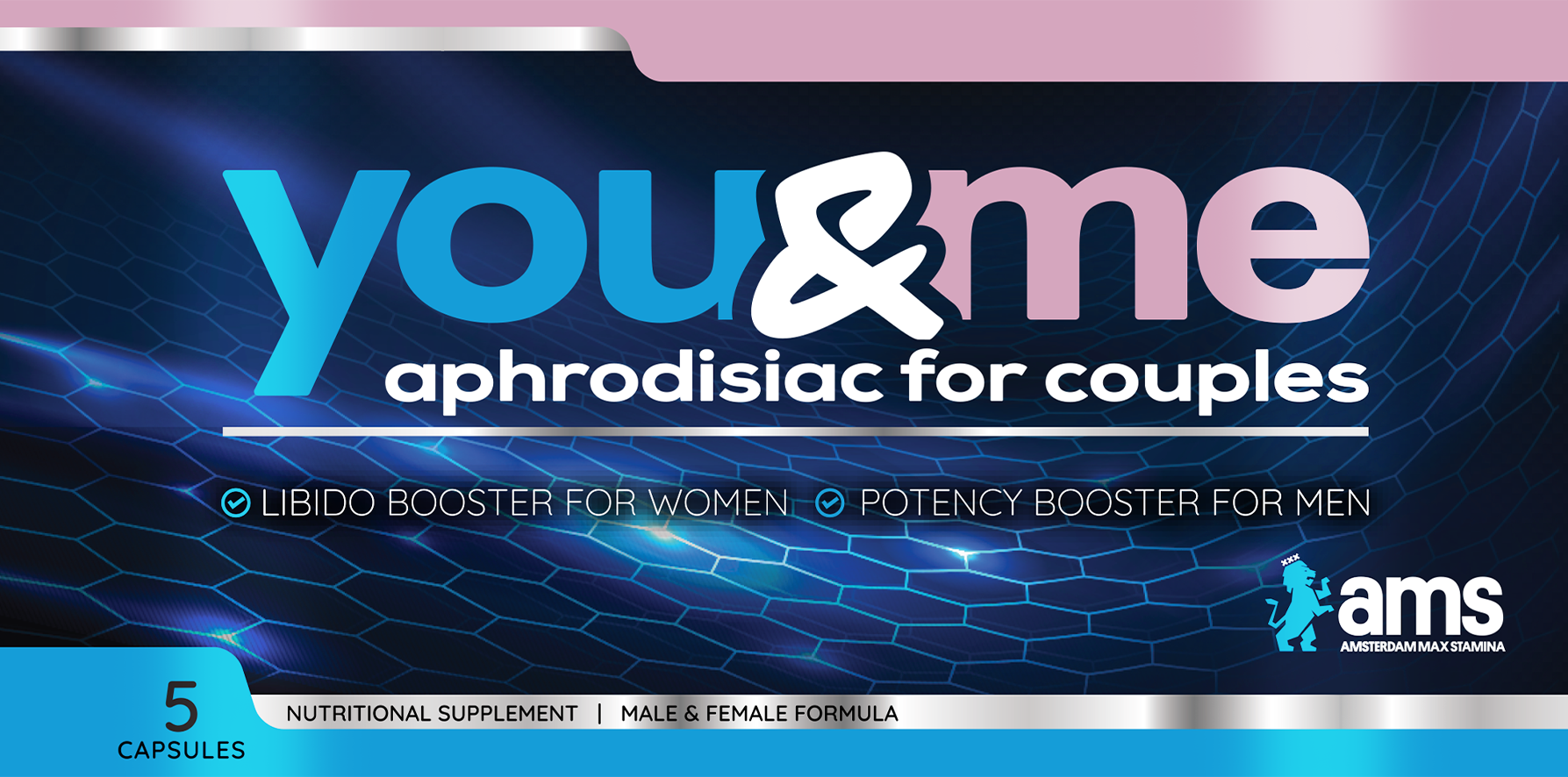 You & Me - 5 Kapseln - Male & Female Formula