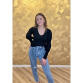 La Rebelle Broek Lily Blauw
