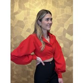 La Rebelle Top Fay Rood