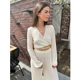 La Rebelle Top Adriana Off White