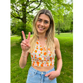 La Rebelle Top Rachel Oranje