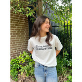 NA-KD Being Polite Tee Off White