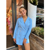 La Rebelle Blazer Playsuit Daphne Lichtblauw