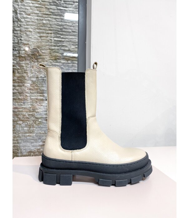 DWRS HAMM - Bikerboots Chelsea | Beige