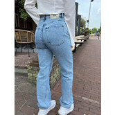 Jones Mid Rise Denim | Light blue denim