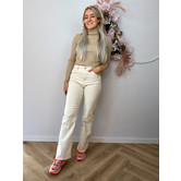 La Rebelle Flared Jeans Izzy Beige