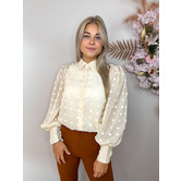 La Rebelle Blouse Lynn Off White