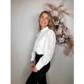 La Rebelle Blouse Charlotte Wit