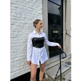 La Rebelle Basic Blouse Wit