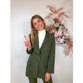 Blazer olijf groen | Daantje