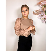 Levi top taupe