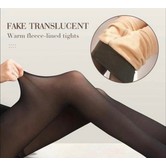 Wonder Fleece Panty Legging Zwart (Dik)