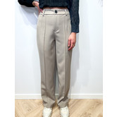 La Rebelle Chloe Pantalon Taupe