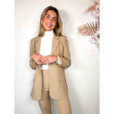 La Rebelle Blazer Daantje Taupe